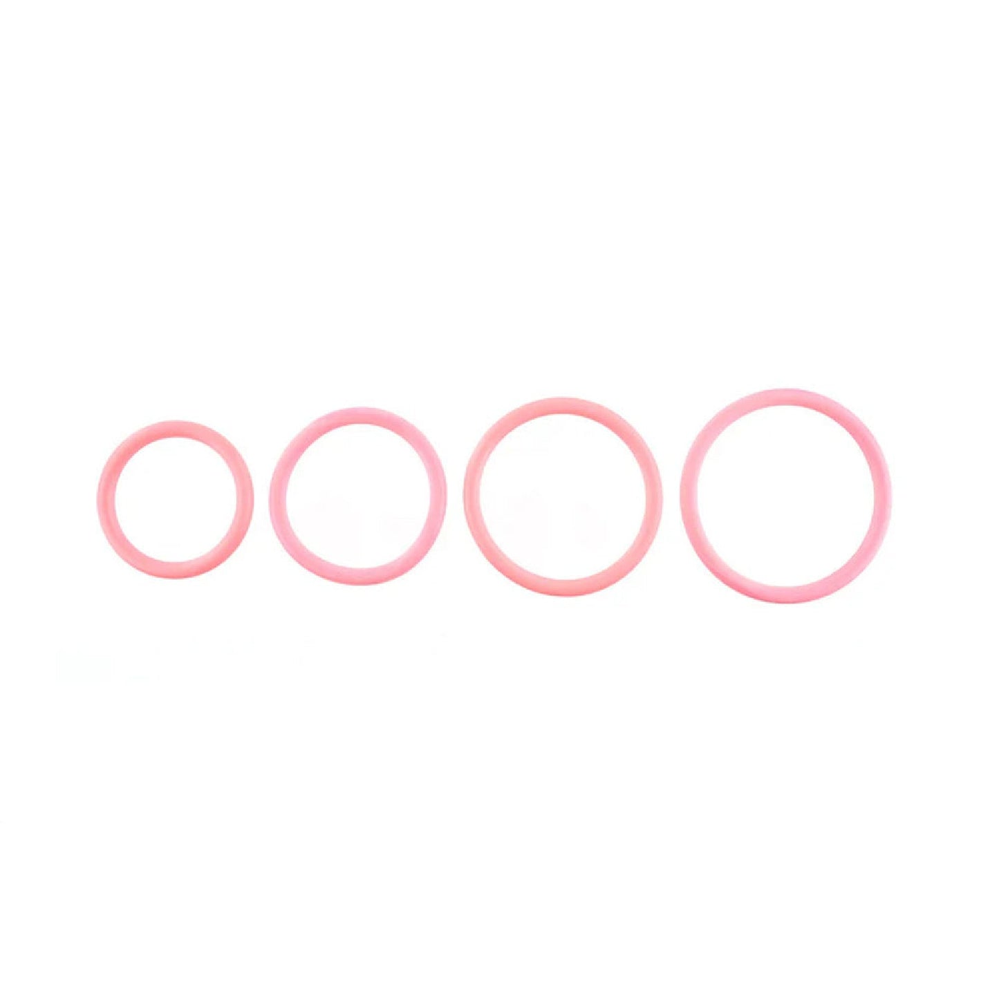 SPORTSHEETS Rubber O-Ring 4 Pack - Coral
