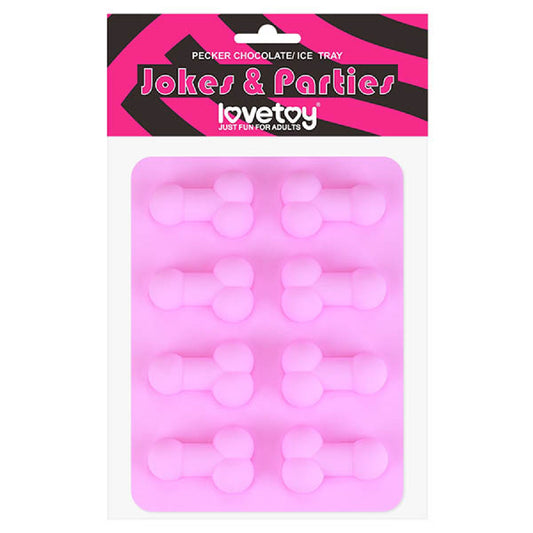 Jokes and Parties Pecker Chocolate/Ice Tray