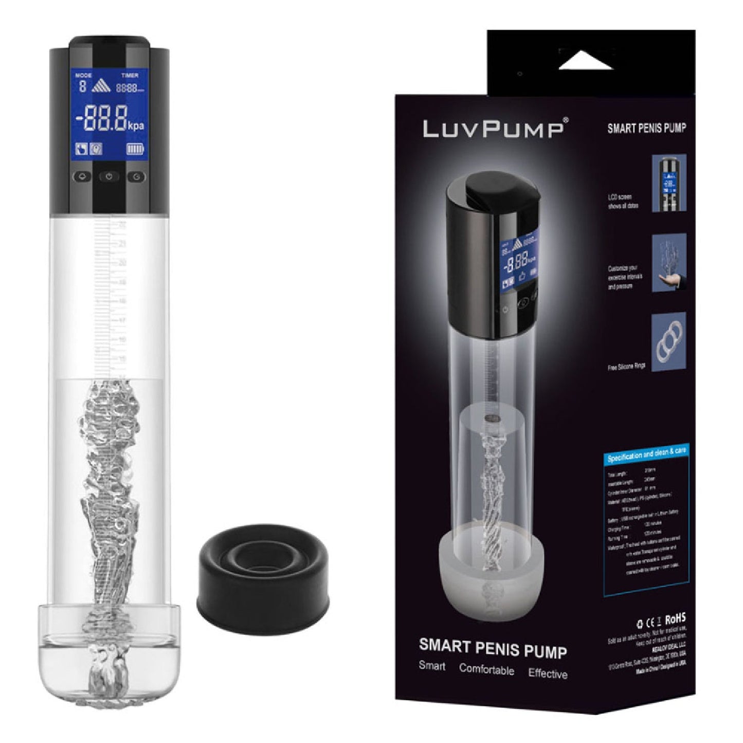 LuvPump Smart Penis Pump