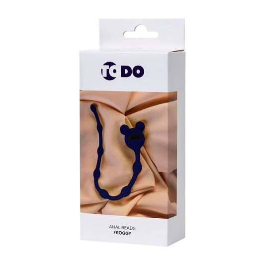 Todo Froggy Anal Chain Navy Blue