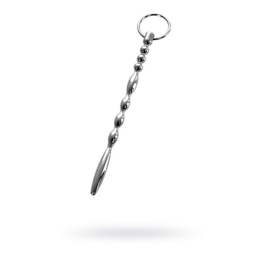 Metal Silver Urethral Plug With Ring