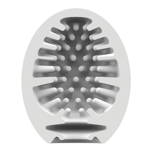 Satisfyer Masturbator Egg Naughty Compact Pleasure With A Wild Twist