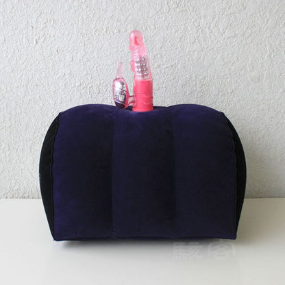 Daytona Inflatable Sex Positioning Half Dome Cushion With Toy Holder