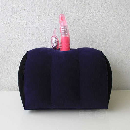 Daytona Inflatable Sex Positioning Half Dome Cushion With Toy Holder