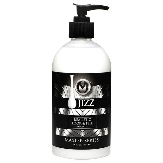 Master Series Jizz Unscented Water Based Lube 16Oz