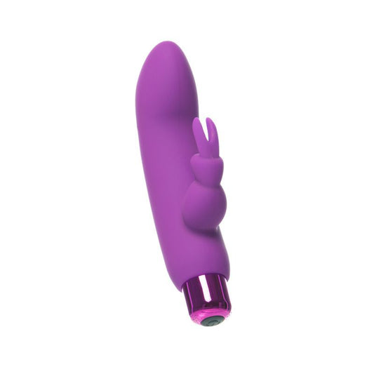 Powerbullet Alices Bunny Rechargeable Bullet W Rabbit Sleeve Purple