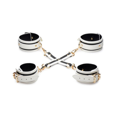 Master Series Kink In The Dark Glowing Hog Tie Set Fluro Green