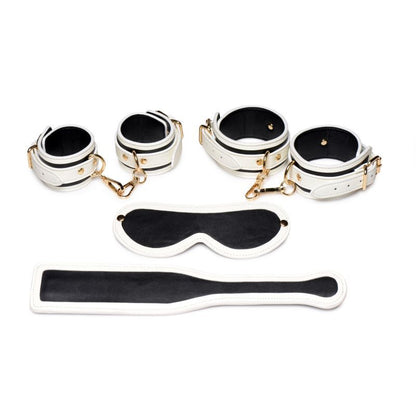 Master Series Kink In The Dark Glowing Bondage Set Fluro Green