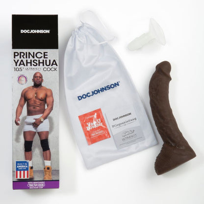 Signature Cocks Prince Yahshua Vac U Lock Compatible Suction Cup Choc