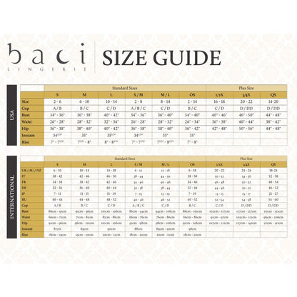 Baci Lingerie Thigh High Sheer Backseam Banded Stay Ups - Black - Queen