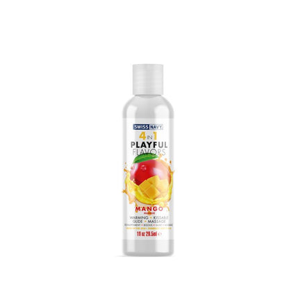 Swiss Navy Playful Flavours 4 In 1 Mango Lubricant 1Oz/29.5Ml