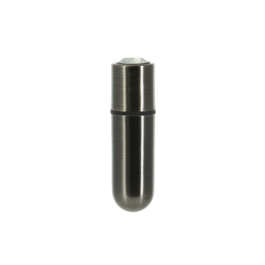 Power Bullet First Class 6Cm Rechargeable W Crystal Gun Metal