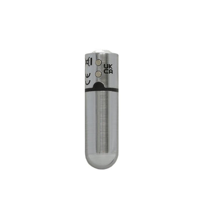 Power Bullet First Class 6Cm Rechargeable W Crystal Silver