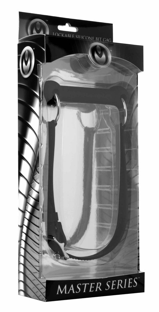 Master Series Mr Ed Locking Silicone Bit Gag