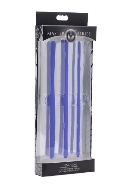 Master Series Invasion Silicone Urethral Sound Trainer Set