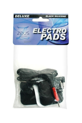 Zeus Deluxe Black Electro Pads 2 Pk