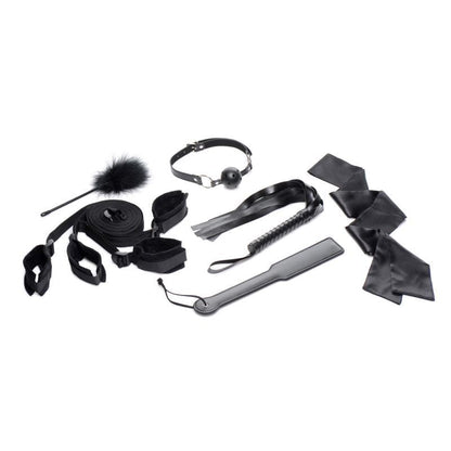Strict Bed Restraint Bondage Kit Black