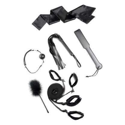 Strict Bed Restraint Bondage Kit Black