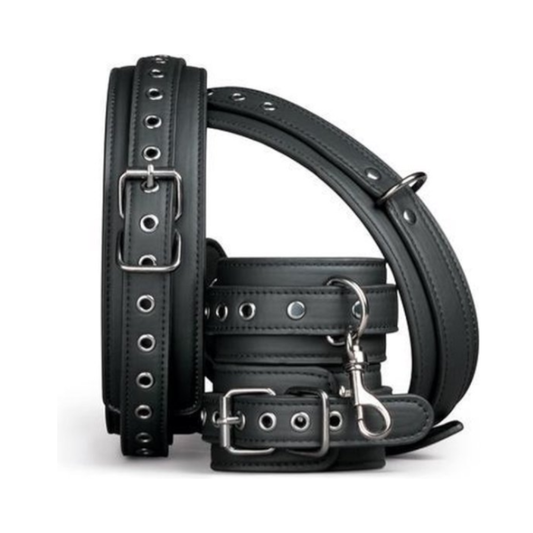 Fetish Collection Thigh And Wrist Cuff Set Bdsm Bondage Restraints