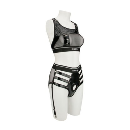 Lovetoy Rebellion Reign Iconic Harness Strap On Set Size L/Xl