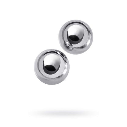 Natalies Toy Box 2X Silver Metal Vaginal Balls 25Mm