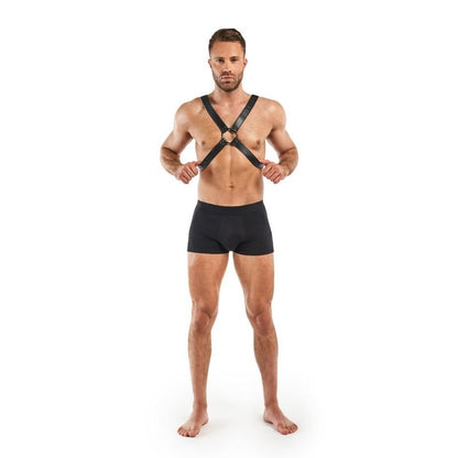 Bedroom Fantasies Lionel Bondage Harness Black