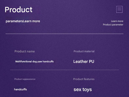 PU Leather Padded Bondage Mitts with Locking Straps & Connecting Chain - Playful Adult Set(red)